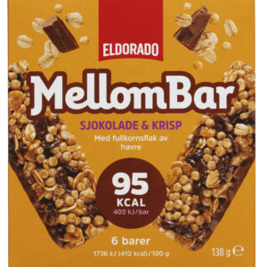 Mellombar sjokolade & crisp