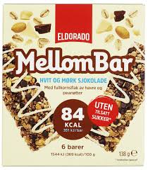 Mellombar hvit & mørk sjokolade